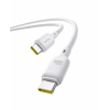 Интерфейсный кабель Baseus Silky Type-C to Type-C 100W 2m White (P10377704213-01) в интернет магазине Stels.kz