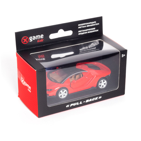 Металлическая машинка X-GAME 43740R в интернет магазине Stels.kz