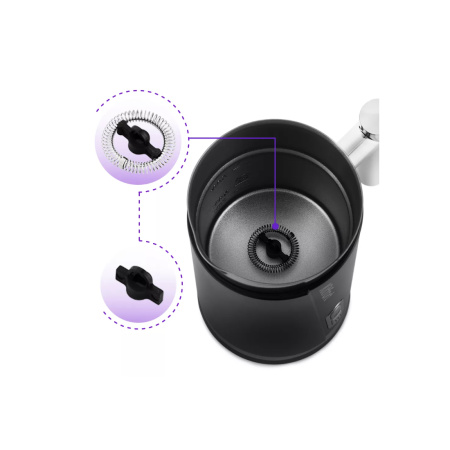 Капучинатор Kitfort КТ-751-1 черный в интернет магазине Stels.kz