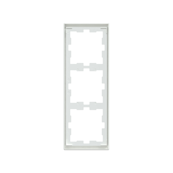 Рамка MERTEN MTN4030-6535 D-Life 3 постовая белый лотос в интернет магазине Stels.kz
