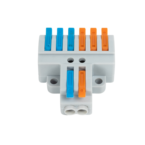 Клемма Deluxe 222-426 (0,08-4,0мм 32А) 2 конт.группы 1 ввод 3 вывода в интернет магазине Stels.kz