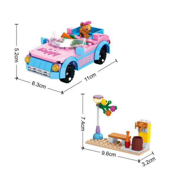 Игровой конструктор Keyixing 24415 МИР ЧУДЕС (150 деталей в наборе) в интернет магазине Stels.kz