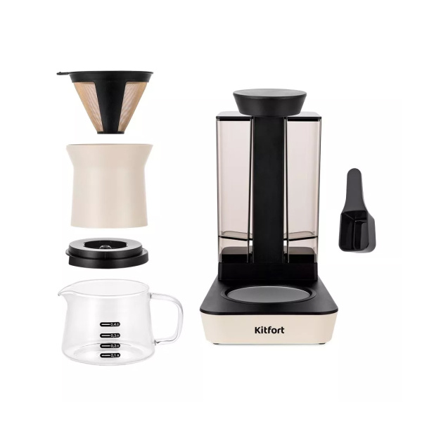 Купить не дорого Кофеварка капельная Kitfort КТ-7190 в интернет магазине Stels.kz Кофеварка капельная Kitfort КТ-7190 в интернет магазине Stels.kz