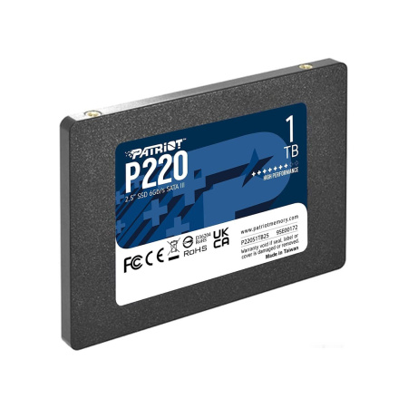 Твердотельный накопитель SSD Patriot P220 1TB SATA III в интернет магазине Stels.kz