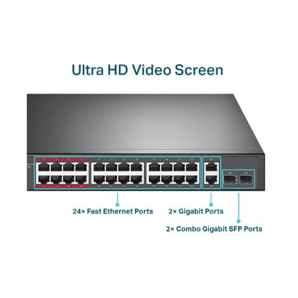 Коммутатор TP-Link TL-SL1226P в интернет магазине Stels.kz