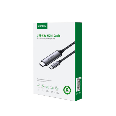 Интерфейсный кабель Ugreen MM142 USB Type-C to HDMI в интернет магазине Stels.kz