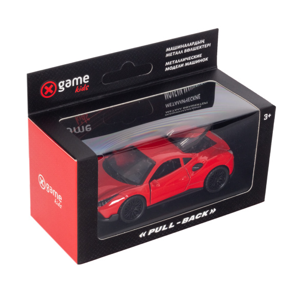 Металлическая машинка X-GAME 74880R в интернет магазине Stels.kz