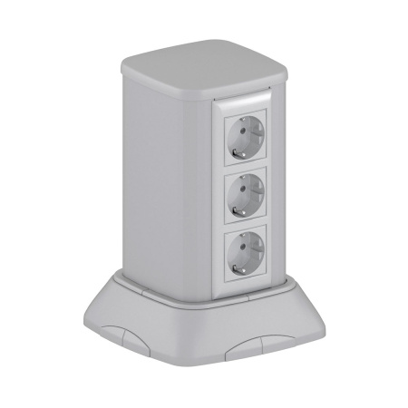 Миниколонна алюминиевая DKC 19524 0.25м темно-серебристый металлик в интернет магазине Stels.kz