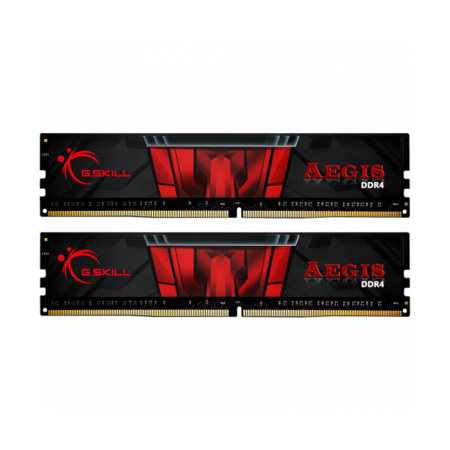 Комплект модулей памяти G.SKILL Aegis F4-2666C19D-32GIS DDR4 32GB (Kit 2x16GB) 2666MHz в интернет магазине Stels.kz