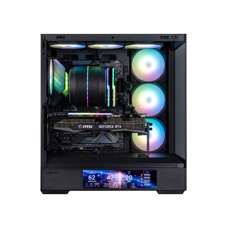Компьютерный корпус Zalman P40 DS Black без Б/П в интернет магазине Stels.kz