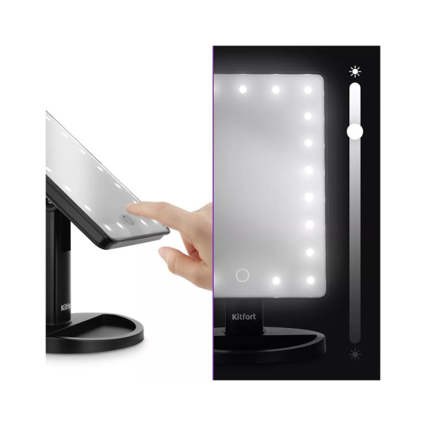 Косметическое зеркало Kitfort КТ-3172 в интернет магазине Stels.kz