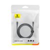 Интерфейсный кабель Baseus Ultra-Fast Fast Charging Cable USB-C to USB-C 100W 1m Cluster Black в интернет магазине Stels.kz