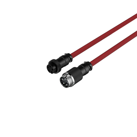 Провод для механической клавиатуры HyperX USB-C Coiled Cable Red-Black 6J677AA в интернет магазине Stels.kz