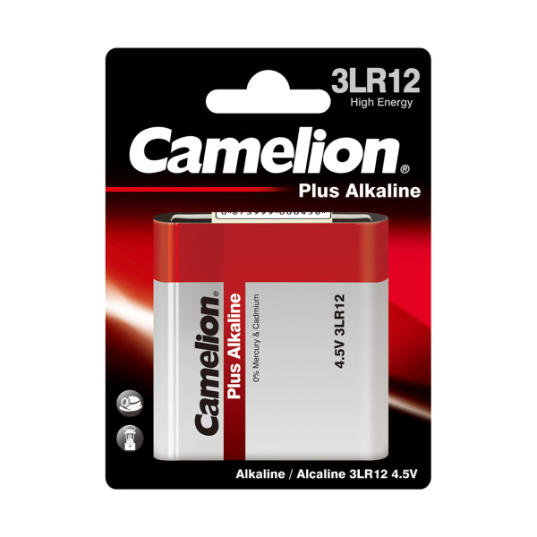 Батарейка CAMELION Plus Alkaline 3LR12-BP1 4.5V Батарейка CAMELION Plus Alkaline 3LR12-BP1 4.5V
