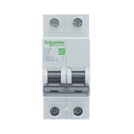 Автоматический выключатель SE EZ9F34216 EASY 9 2П 16А С 4.5кА 230В в интернет магазине Stels.kz