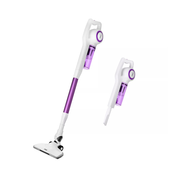 Проводной вертикальный пылесос Kitfort КТ-5105-1 бело-фиолетовый Проводной вертикальный пылесос Kitfort КТ-5105-1 бело-фиолетовый