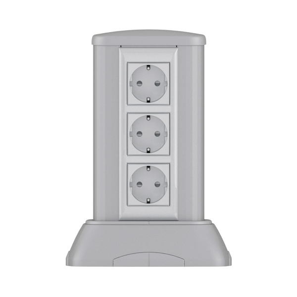 Миниколонна алюминиевая DKC 19524 0.25м темно-серебристый металлик