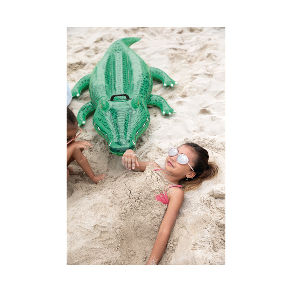 Надувная игрушка Intex 58546NP в форме крокодила для плавания в интернет магазине Stels.kz