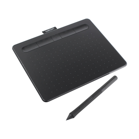 Графический планшет Wacom Intuos Small Bluetooth (CTL-4100WLK-N) Чёрный в интернет магазине Stels.kz