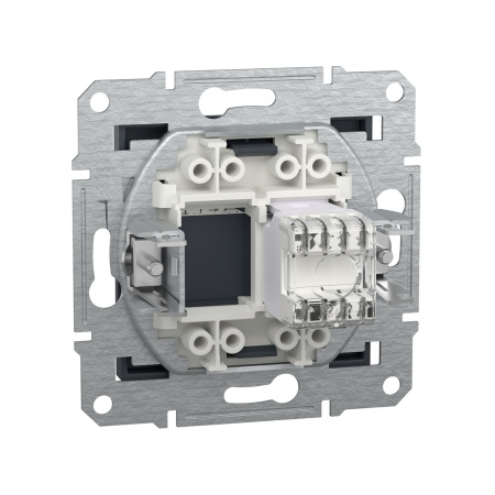 Розетка компьютерная SE EPH4700171 Asfora RJ45 кат. 6 механизм антрацит в интернет магазине Stels.kz