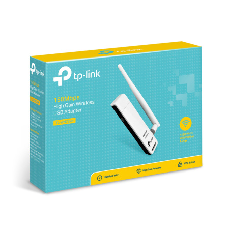 USB-адаптер TP-Link TL-WN722N в интернет магазине Stels.kz