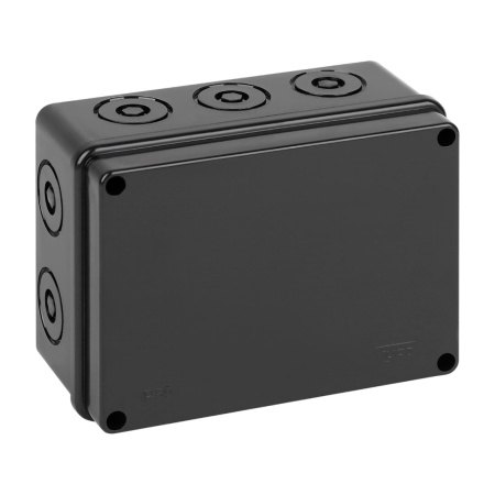 Коробка распаячная ТYCO 67054Ч без гермовводов черная в интернет магазине Stels.kz