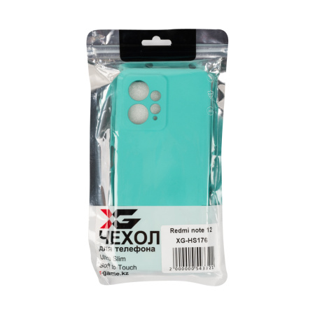 Чехол для телефона XG XG-HS176 для Redmi note 12 Силиконовый Зеленый в интернет магазине Stels.kz