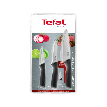 Набор ножей Tefal Сomfort knives K221S375 3шт в интернет магазине Stels.kz