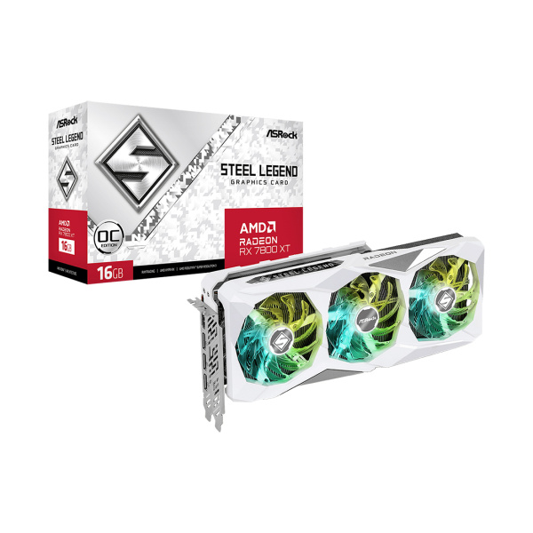 Видеокарта ASRock Radeon RX7800XT SL 16GO в интернет магазине Stels.kz