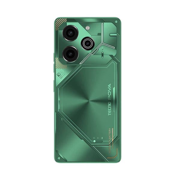 Купить не дорого Мобильный телефон TECNO POVA 6 Pro 5G (LI9) 256+8 GB Comet Green в интернет магазине Stels.kz Мобильный телефон TECNO POVA 6 Pro 5G (LI9) 256+8 GB Comet Green в интернет магазине Stels.kz