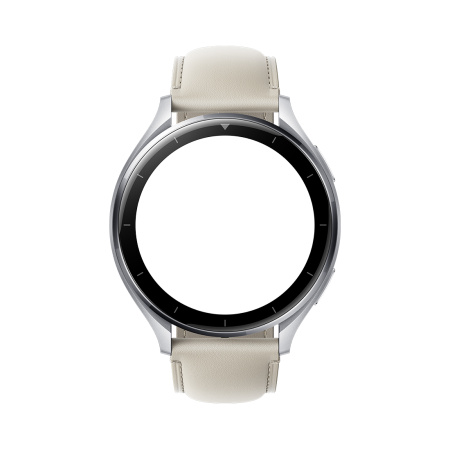 Кожаный ремешок Xiaomi Watch Leather Strap White в интернет магазине Stels.kz