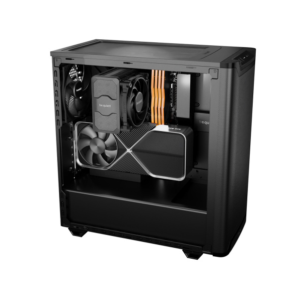 Компьютерный корпус Bequiet! Pure Base 501 Airflow Window Black Без Б/П в интернет магазине Stels.kz