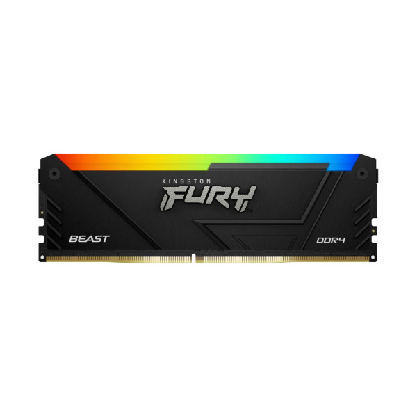 Модуль памяти Kingston FURY Beast RGB KF432C16BB2A/8WP DDR4 8GB 3200MHz Модуль памяти Kingston FURY Beast RGB KF432C16BB2A/8WP DDR4 8GB 3200MHz
