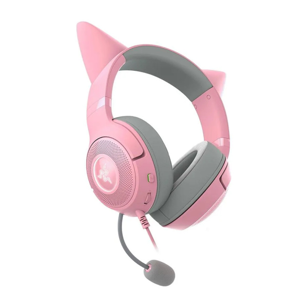 Купить не дорого Гарнитура Razer Kraken Kitty V2 - Quartz в интернет магазине Stels.kz Гарнитура Razer Kraken Kitty V2 - Quartz в интернет магазине Stels.kz