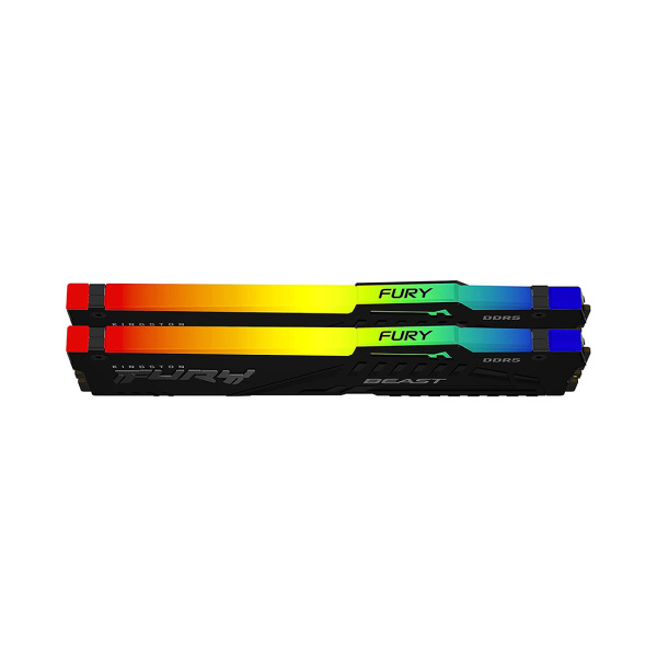 Комплект модулей памяти Kingston FURY Beast KF548C38BBAK2-16 DDR5 16GB (Kit 2x8GB) 4800MHz в интернет магазине Stels.kz