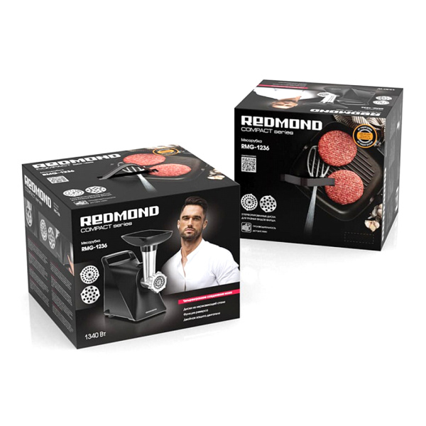 Мясорубка Redmond RMG-1236 Черный в интернет магазине Stels.kz
