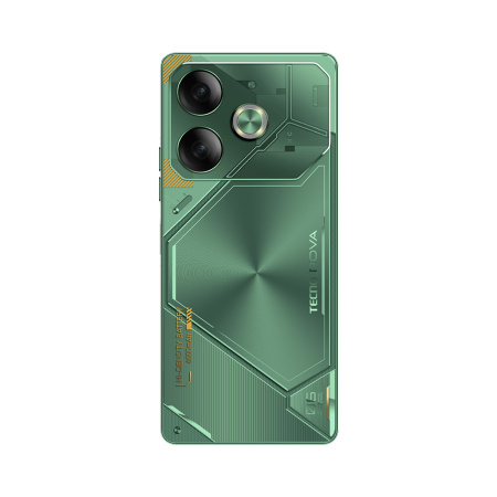 Мобильный телефон TECNO POVA 6 (LI7) 256+12 GB Comet Green в интернет магазине Stels.kz