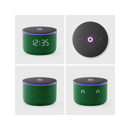 Яндекс Станция Мини 3 Про, модель YNDX-00059 Зеленый в интернет магазине Stels.kz