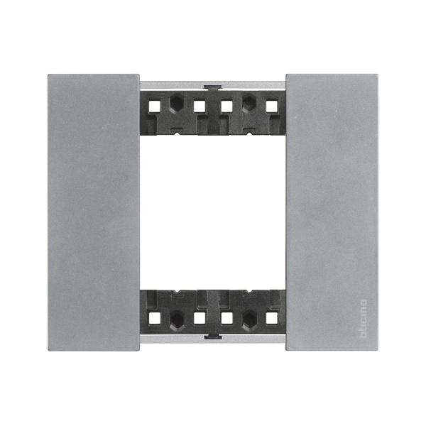 Рамка декоративная Bticino KA4802NW Living Now 2 модуля Луна