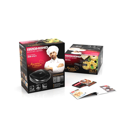 Мультипекарь Redmond RMB-616/3 Черный в интернет магазине Stels.kz