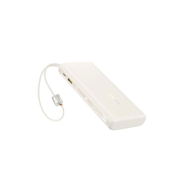 Портативный внешний аккумулятор Baseus EnerFill FC41 Power Bank 10000mAh 67W Off-White в интернет магазине Stels.kz