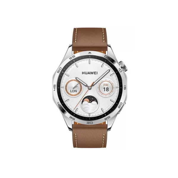 Смарт часы Huawei Watch GT 4 PNX-B19 46mm Brown Leather Strap в интернет магазине Stels.kz