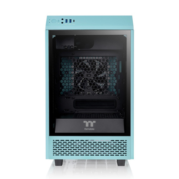 Компьютерный корпус Thermaltake The Tower 100 Turquoise без Б/П в интернет магазине Stels.kz