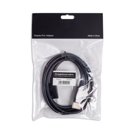 Интерфейсный кабель iPower Displayport-Displayport 4k 2 м. 5 в. в интернет магазине Stels.kz