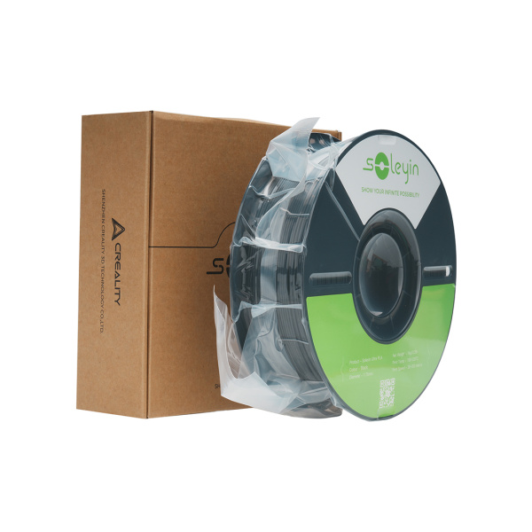 Филамент для 3D-печати Creality Soleyin Ultra PLA 3301010608 (чёрный) в интернет магазине Stels.kz