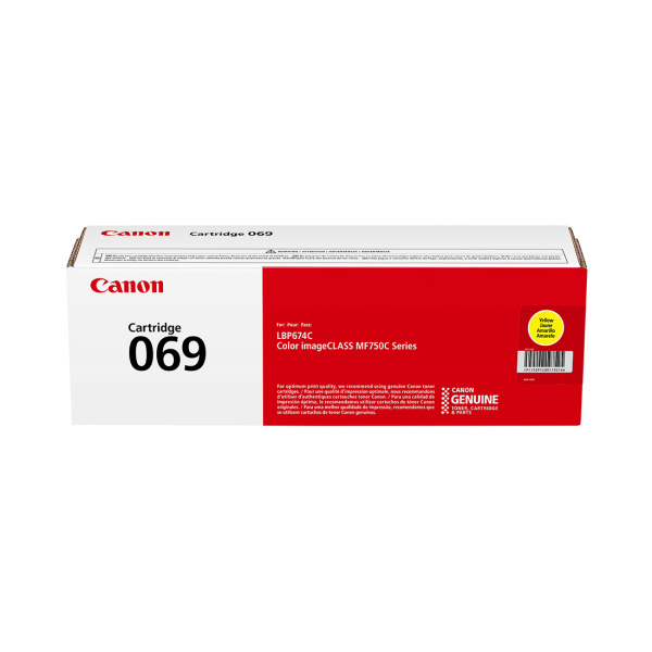 Картридж Canon CARTRIDGE 069 Yellow Картридж Canon CARTRIDGE 069 Yellow