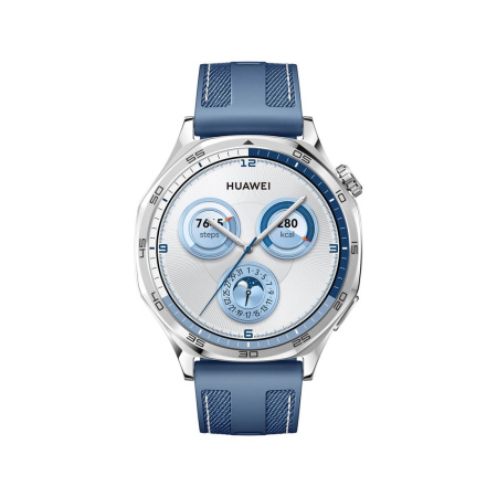 Смарт часы Huawei Watch GT 5 VLI-B19 46mm Blue Woven Strap в интернет магазине Stels.kz
