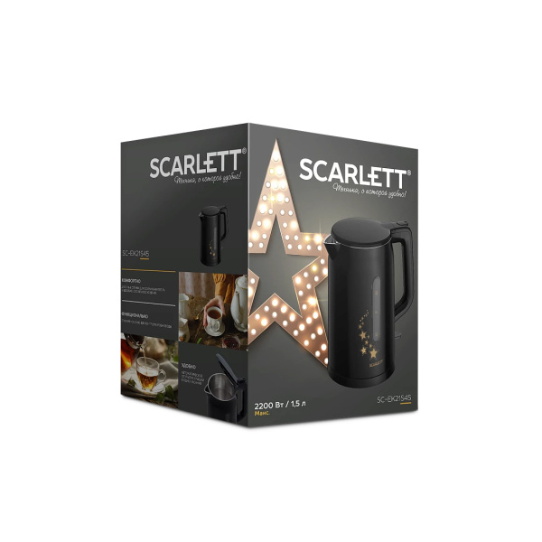 Чайник электрический Scarlett SC-EK21S45 в интернет магазине Stels.kz