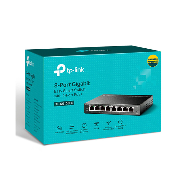 Коммутатор TP-Link TL-SG108PE в интернет магазине Stels.kz