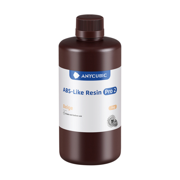 Фотополимерная смола для 3D-печати Anycubic ABS-Like Resin Pro 2 SABP2BG-10 (бежевый) в интернет магазине Stels.kz